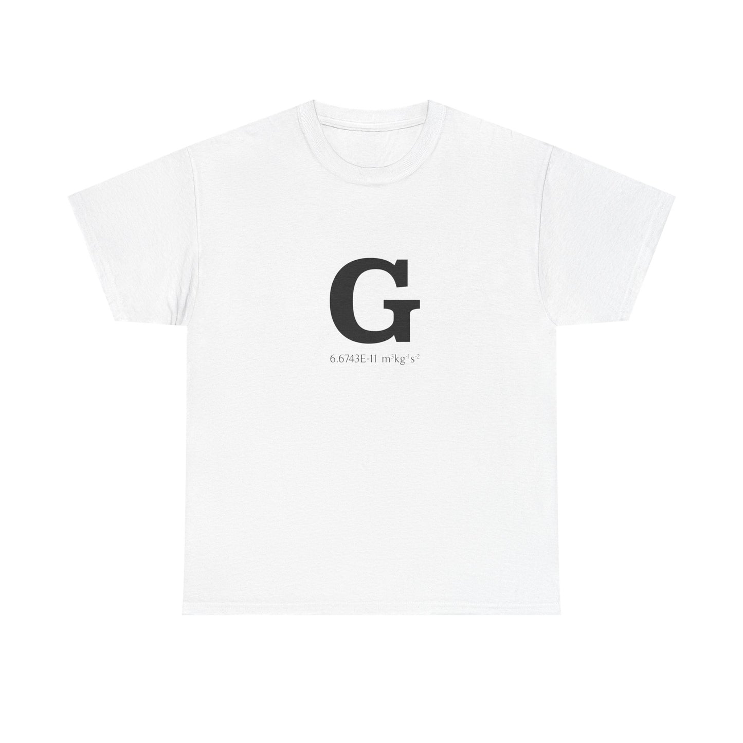 Universal Gravitational Constant T-Shirt product image from Aardvark Dreams