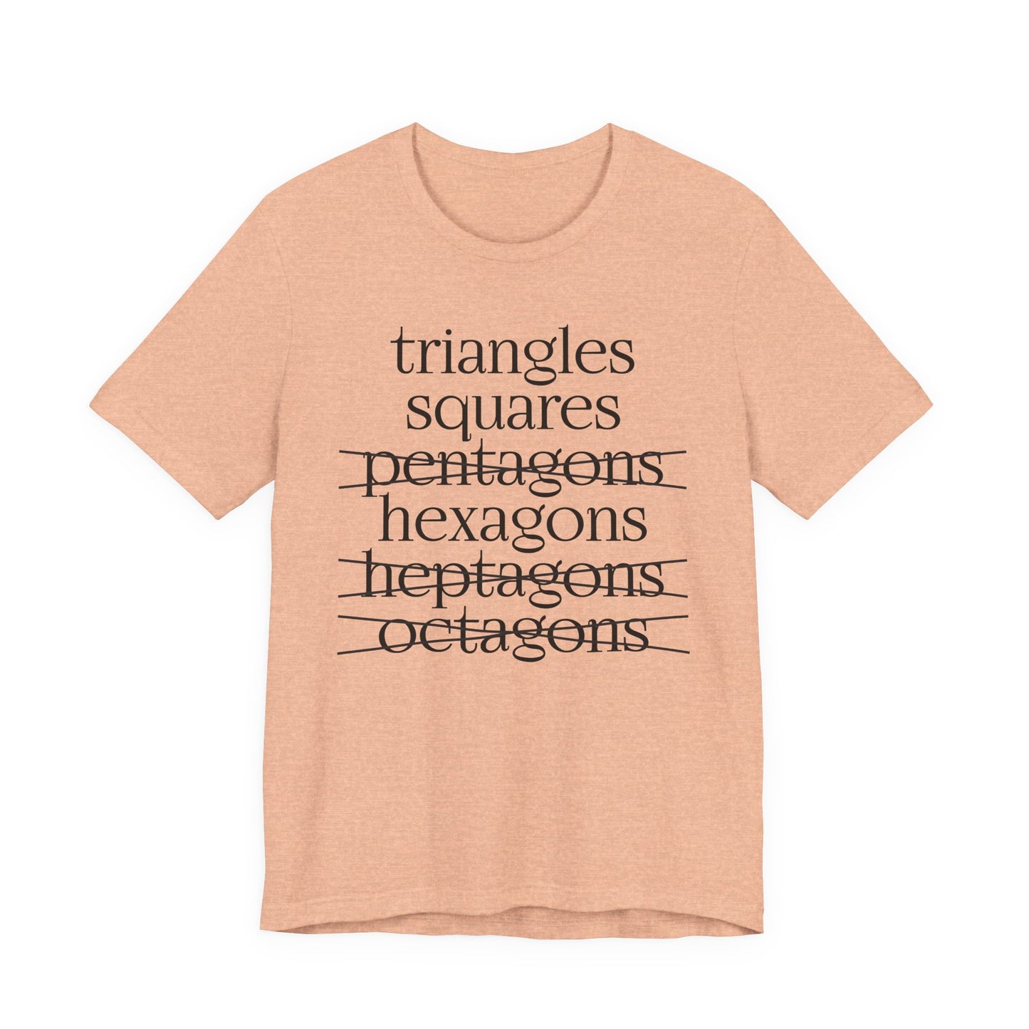 Tiling Shapes Physics Math T-Shirt product image from Aardvark Dreams