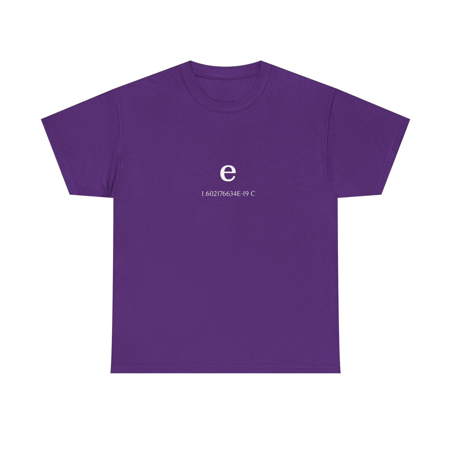 Elementary Charge Constant T-Shirt product image from Aardvark Dreams