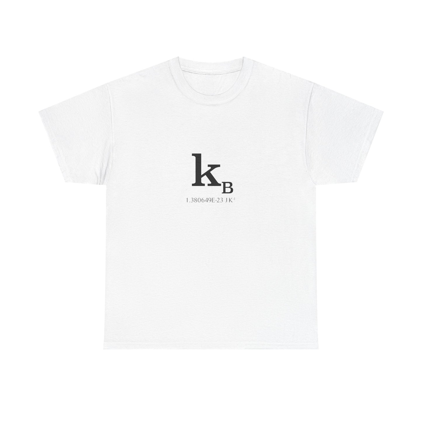 Boltzmann Constant T-Shirt product image from Aardvark Dreams