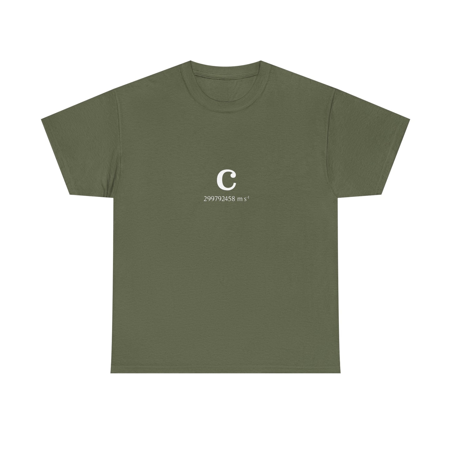 Speed of Light Constant T-Shirt product image from Aardvark Dreams