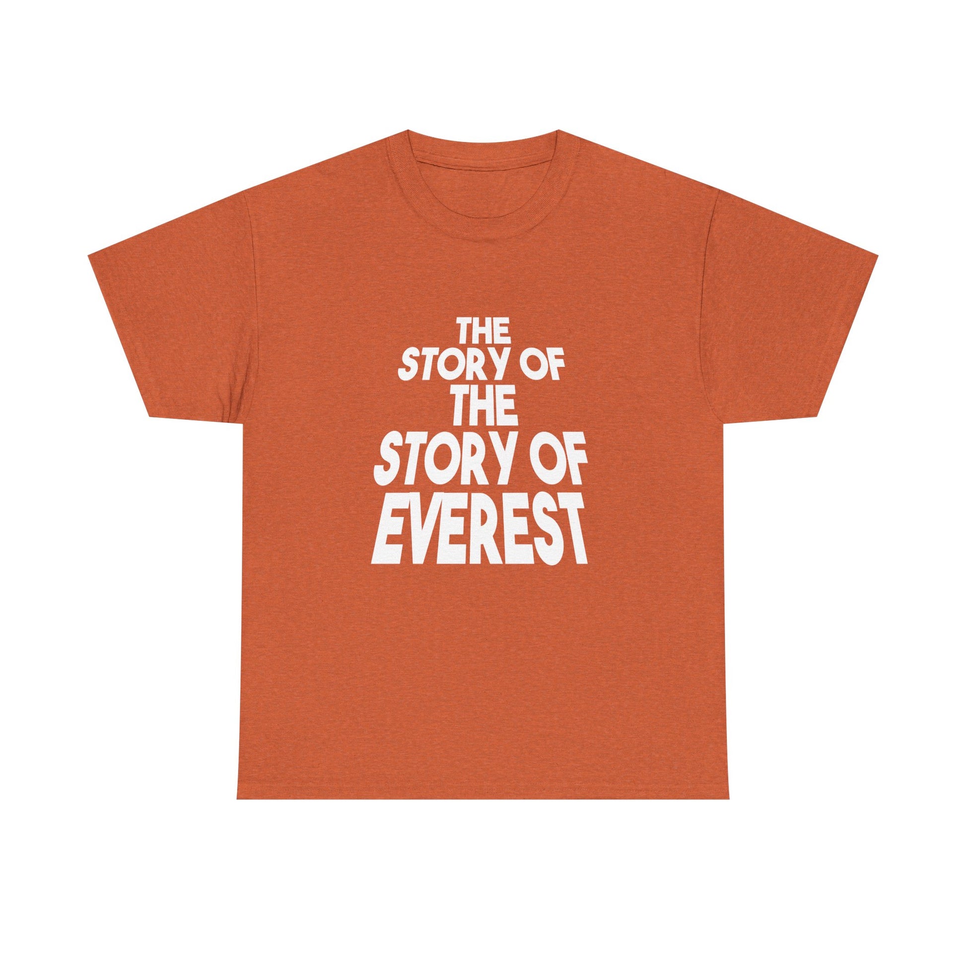 The Story of the Story of Everest Funny T-Shirt product image from Aardvark Dreams