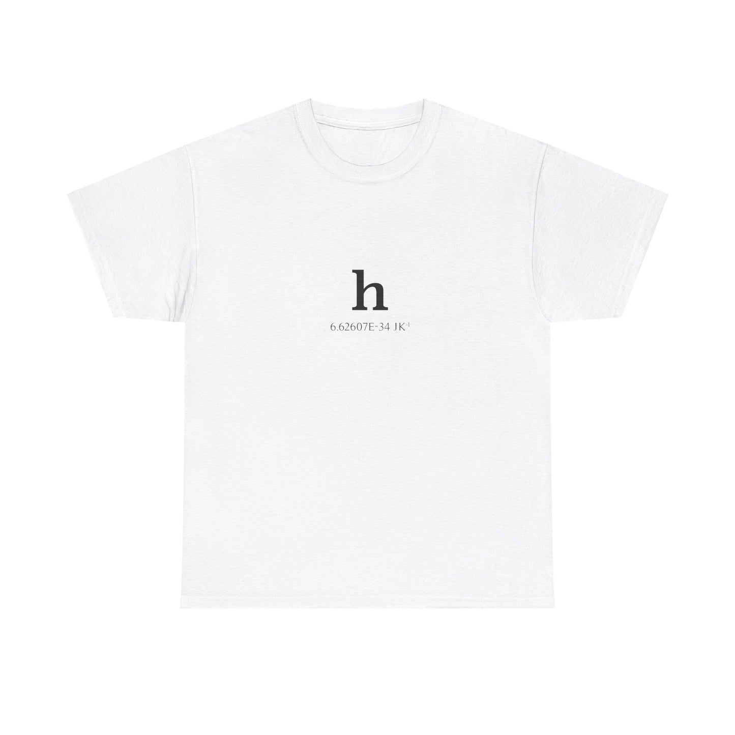 Planck Constant T-Shirt product image from Aardvark Dreams