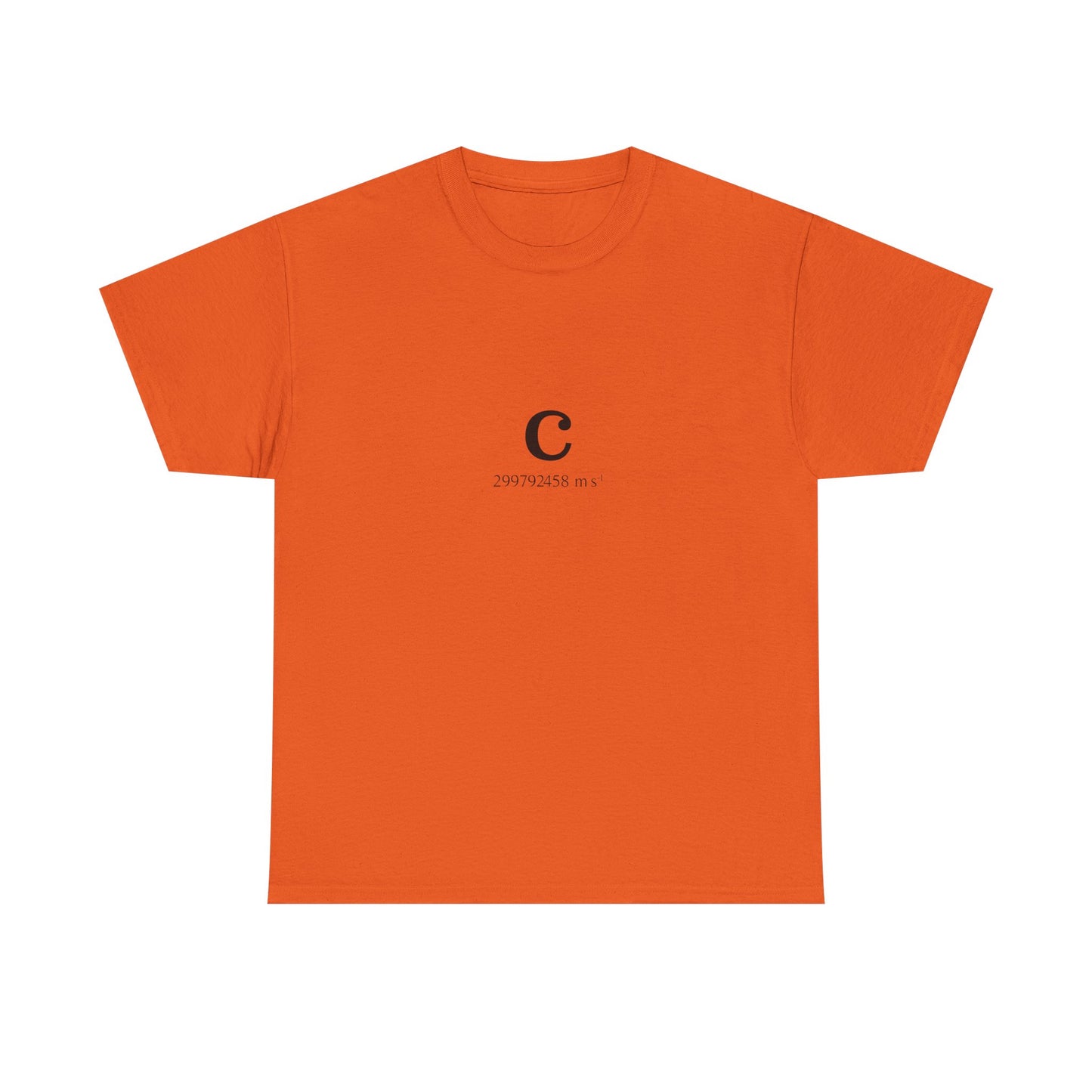 Speed of Light Constant T-Shirt product image from Aardvark Dreams