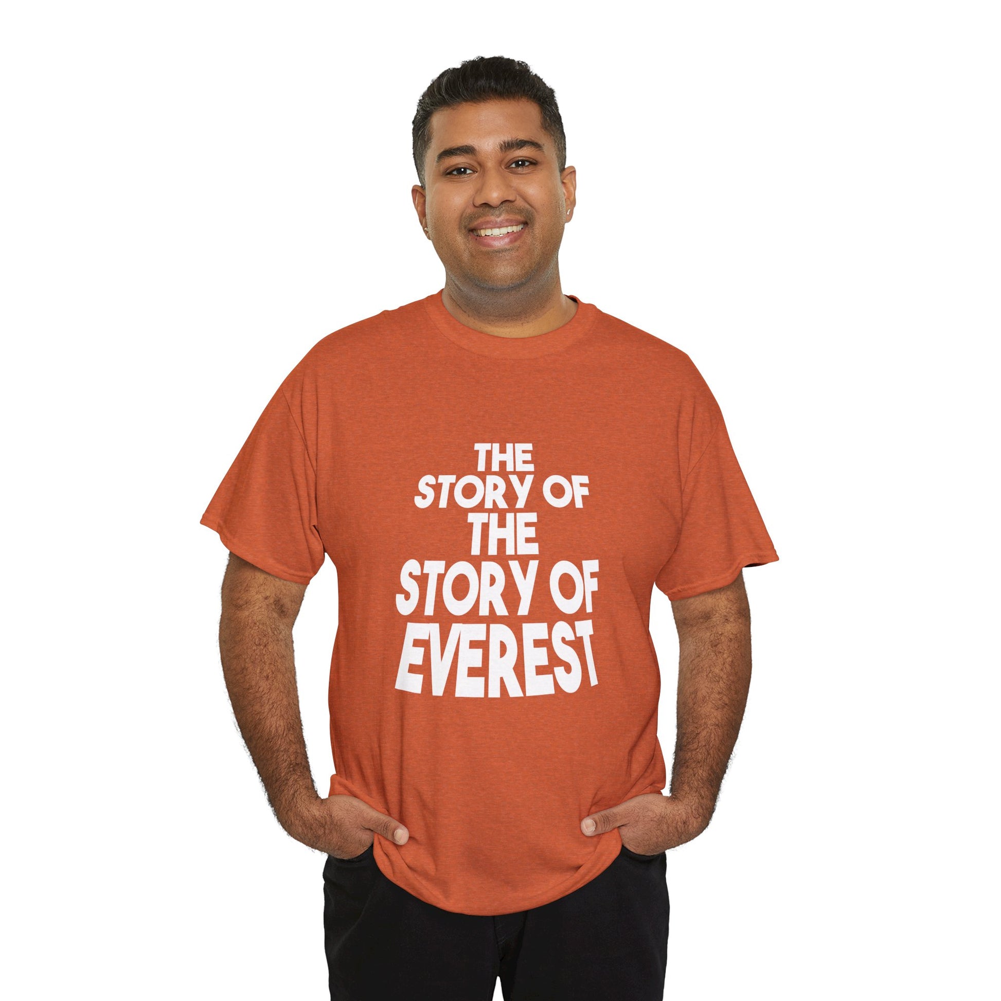 The Story of the Story of Everest Funny T-Shirt product image from Aardvark Dreams
