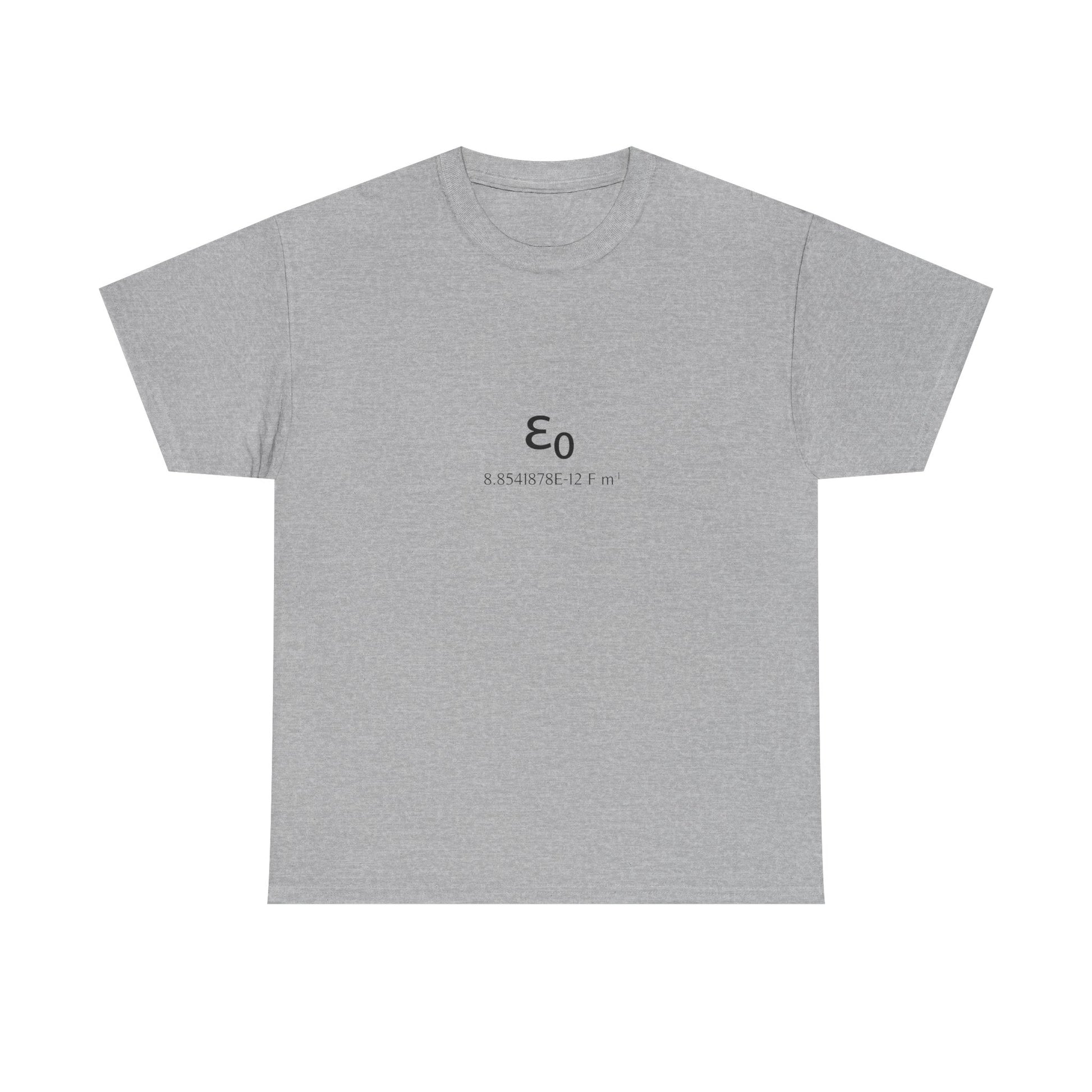 Vacuum Permittivity Constant T-Shirt product image from Aardvark Dreams