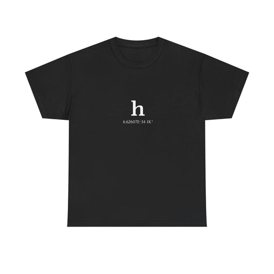 Planck Constant T-Shirt product image from Aardvark Dreams