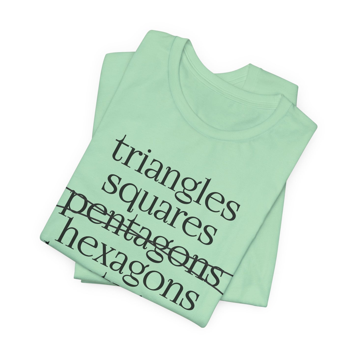 Tiling Shapes Physics Math T-Shirt