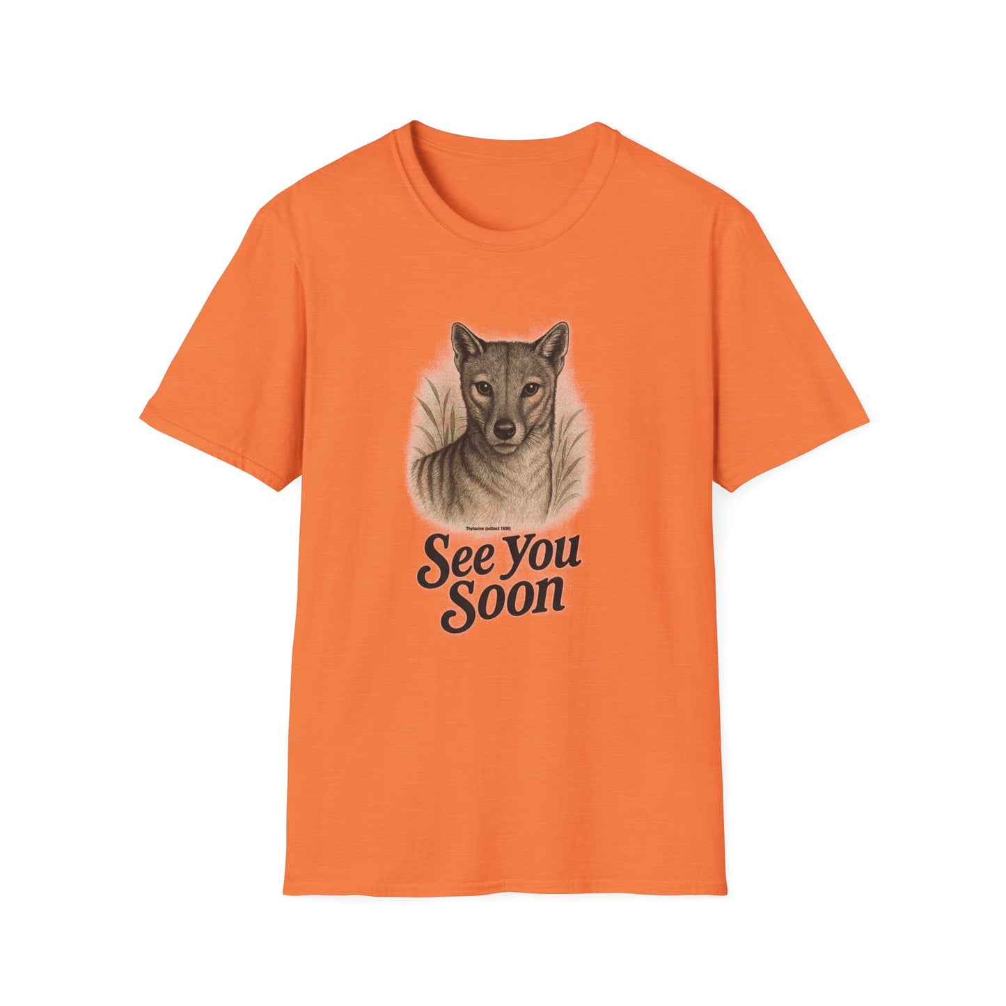 See You Soon Thylacine (Extinct 1936) Unisex T-Shirt