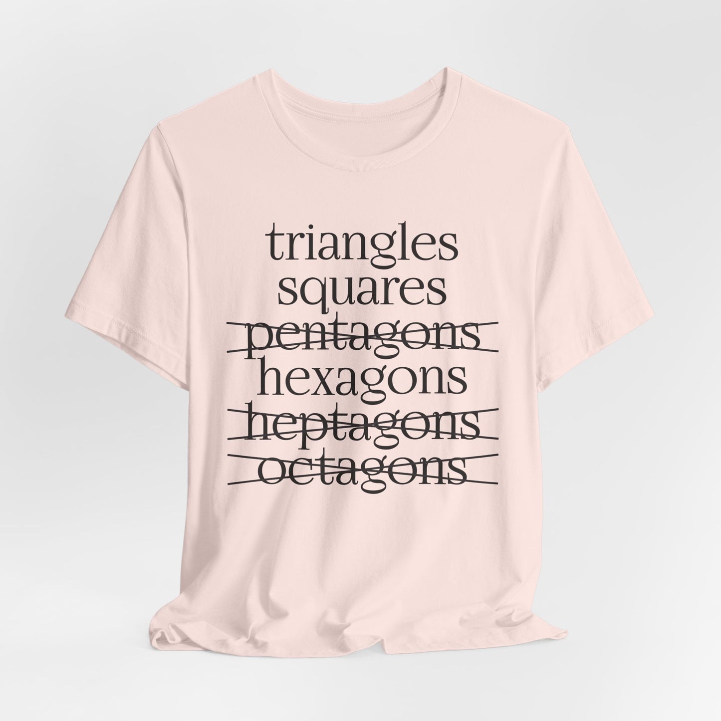 Tiling Shapes Physics Math T-Shirt