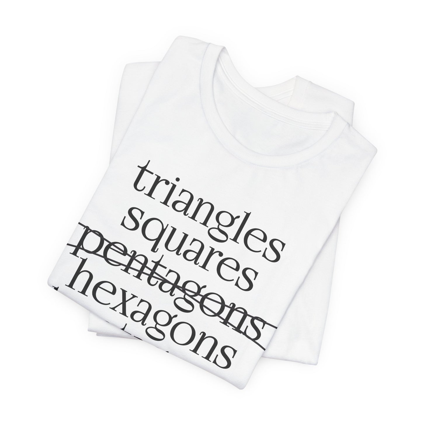 Tiling Shapes Physics Math T-Shirt product image from Aardvark Dreams