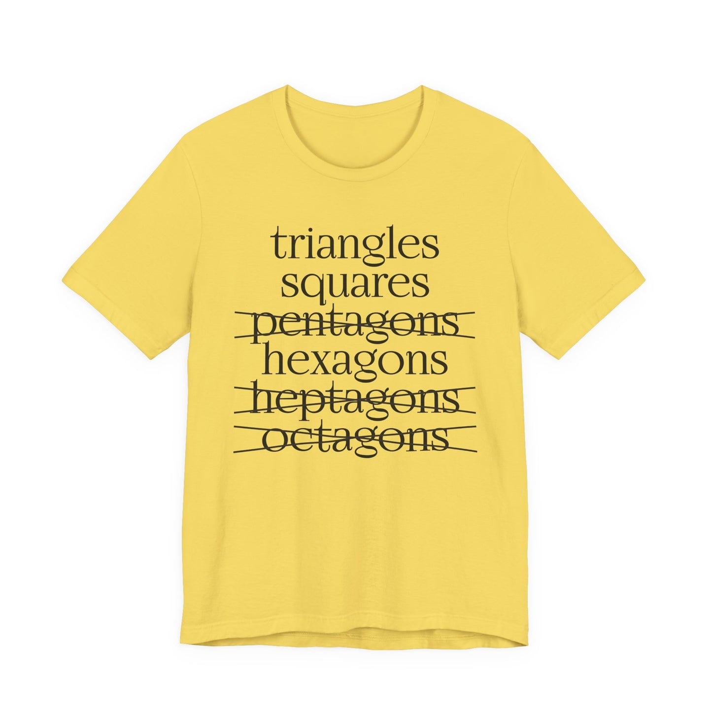 Tiling Shapes Physics Math T-Shirt product image from Aardvark Dreams