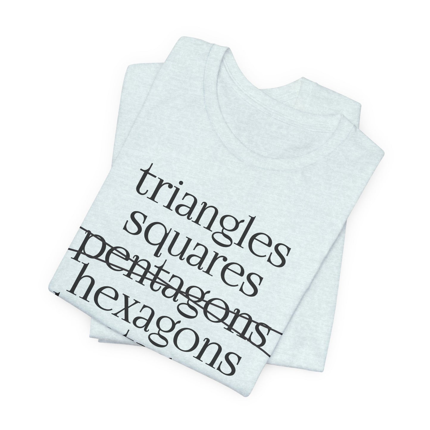 Tiling Shapes Physics Math T-Shirt