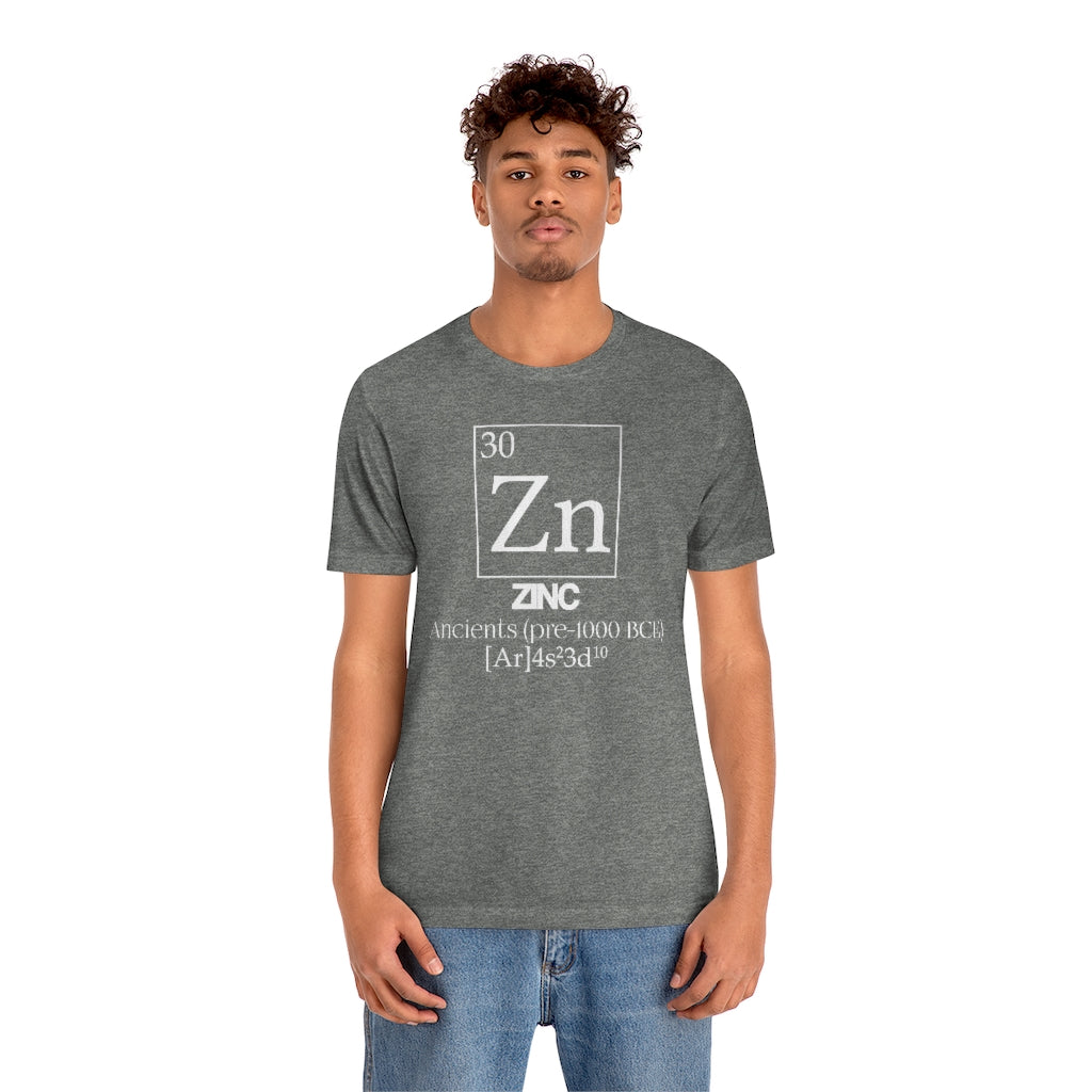 Zinc Element-30 T-Shirt, by Aardvark Dreams [Elementwear]