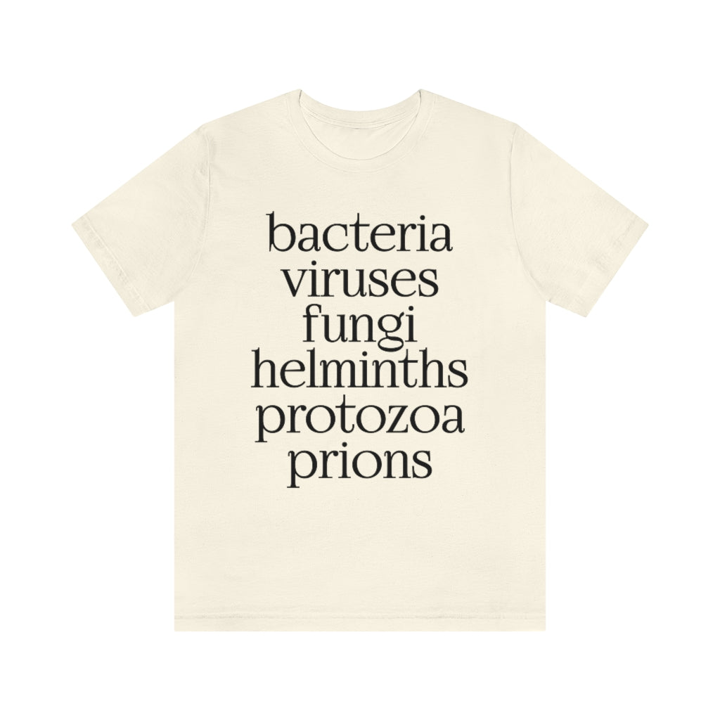 Pathogens T-Shirt, by Aardvark Dreams