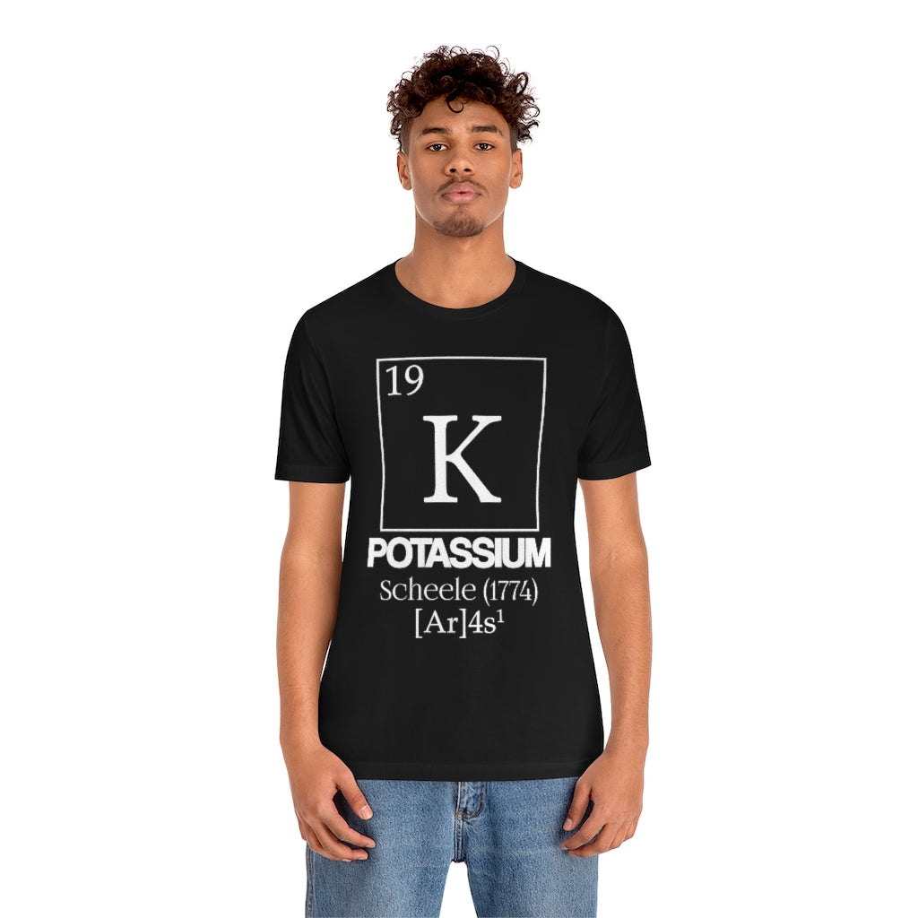 Potassium Element-19 T-Shirt, by Aardvark Dreams [Elementwear]