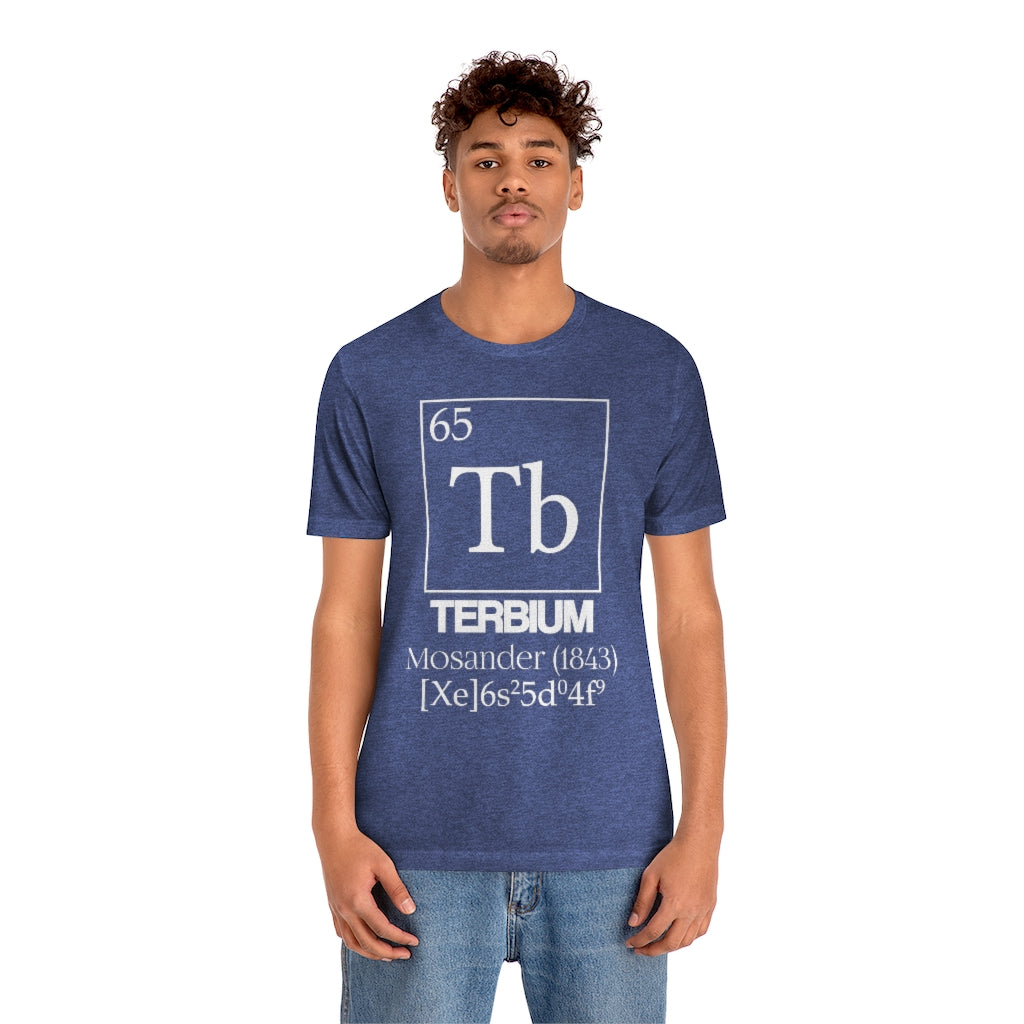 Terbium Element-65 T-Shirt, by Aardvark Dreams [Elementwear]