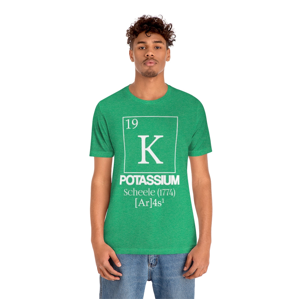 Potassium Element-19 T-Shirt, by Aardvark Dreams [Elementwear]