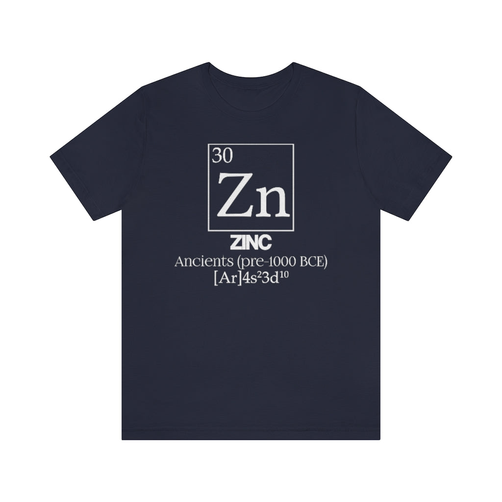 Zinc Element-30 T-Shirt, by Aardvark Dreams [Elementwear]