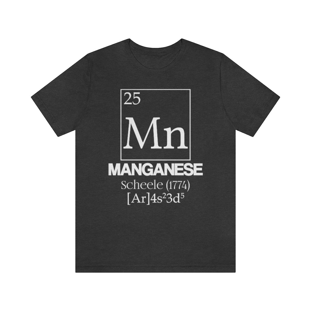 Manganese Element-25 T-Shirt, by Aardvark Dreams [Elementwear]