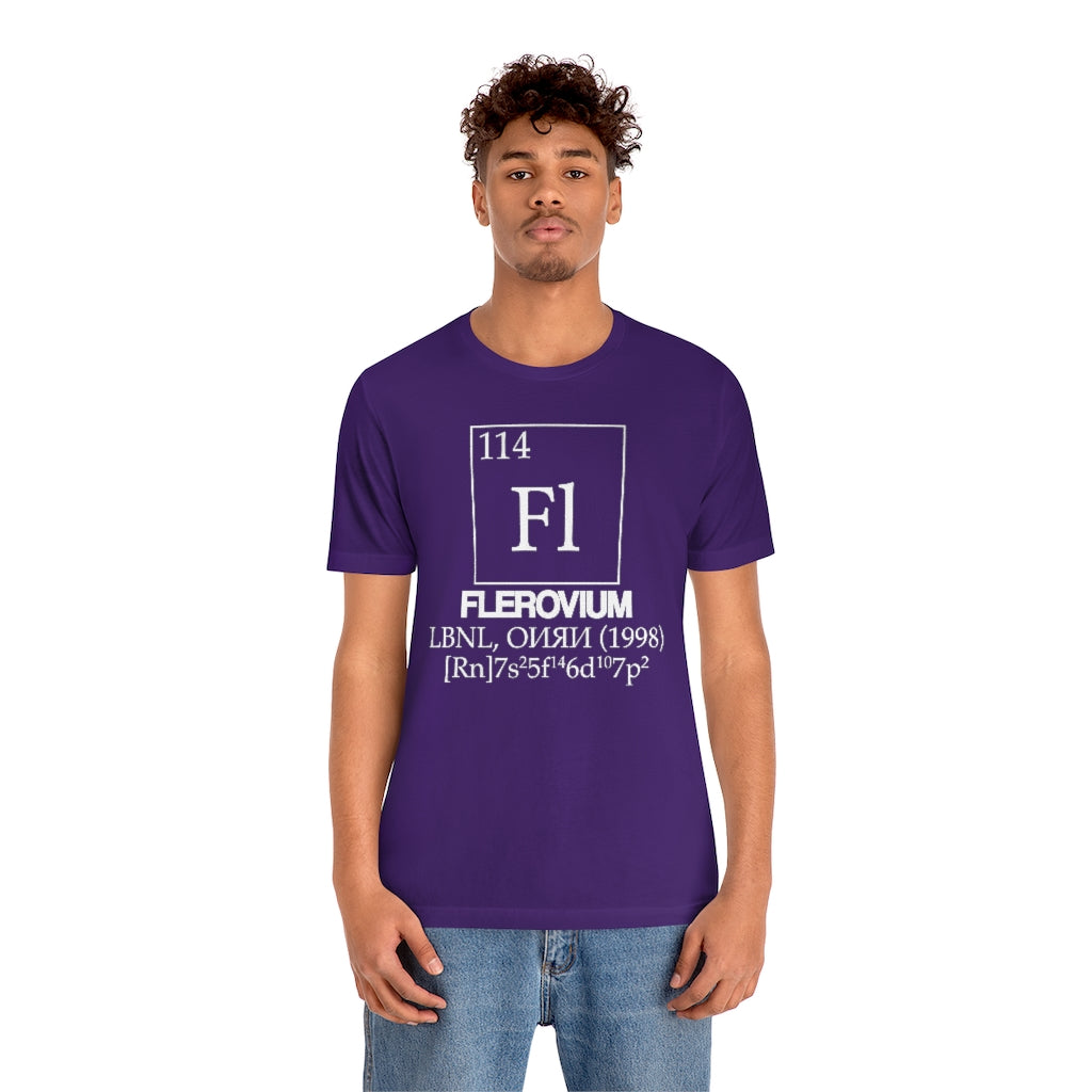 Flerovium Element-114 T-Shirt, by Aardvark Dreams [Elementwear]