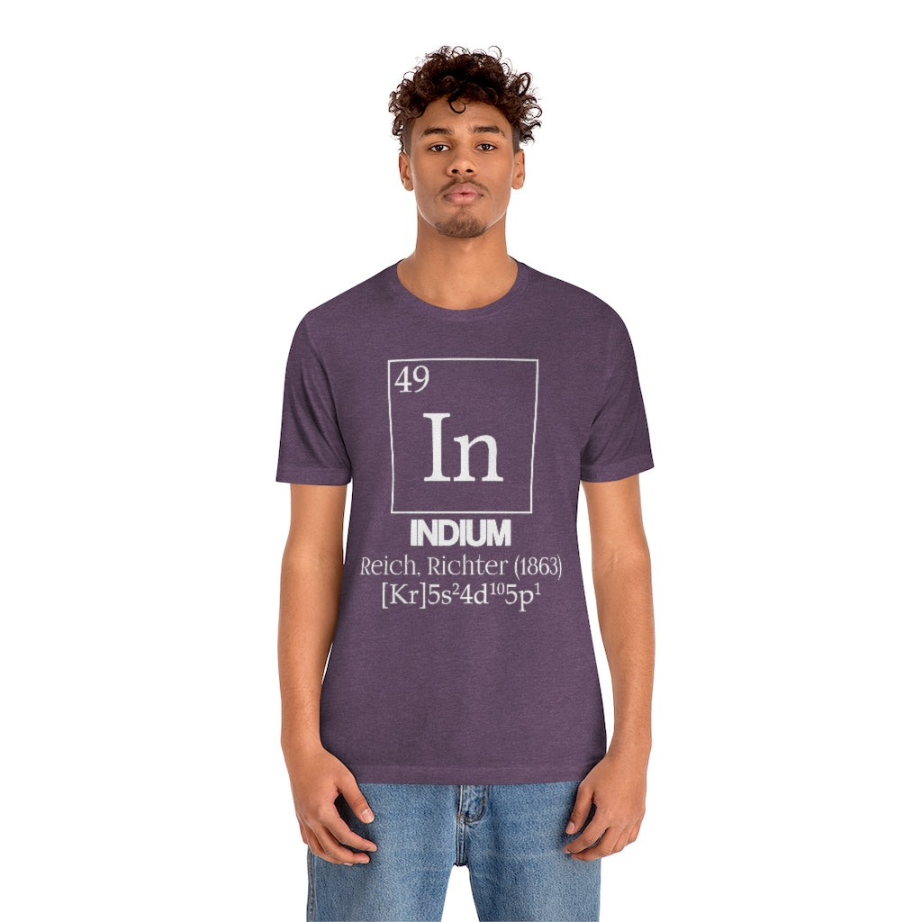 Indium Element-49 T-Shirt, by Aardvark Dreams [Elementwear]