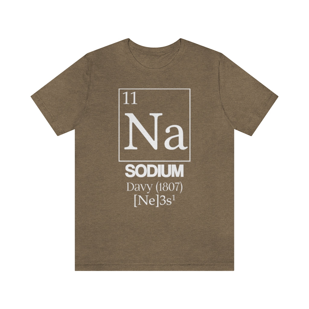 Sodium Element-11 T-Shirt, by Aardvark Dreams [Elementwear]