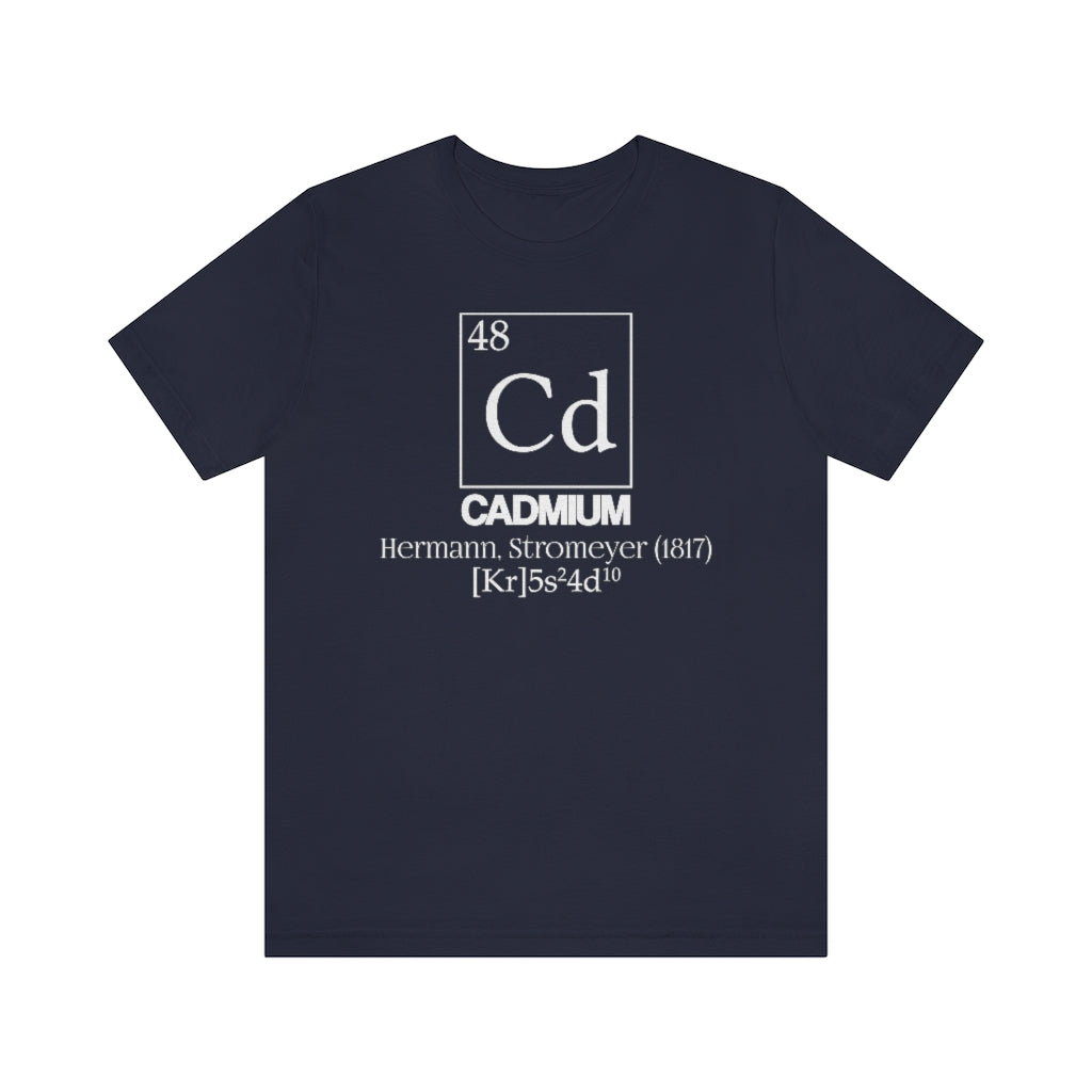 Cadmium Element-48 T-Shirt, by Aardvark Dreams [Elementwear]