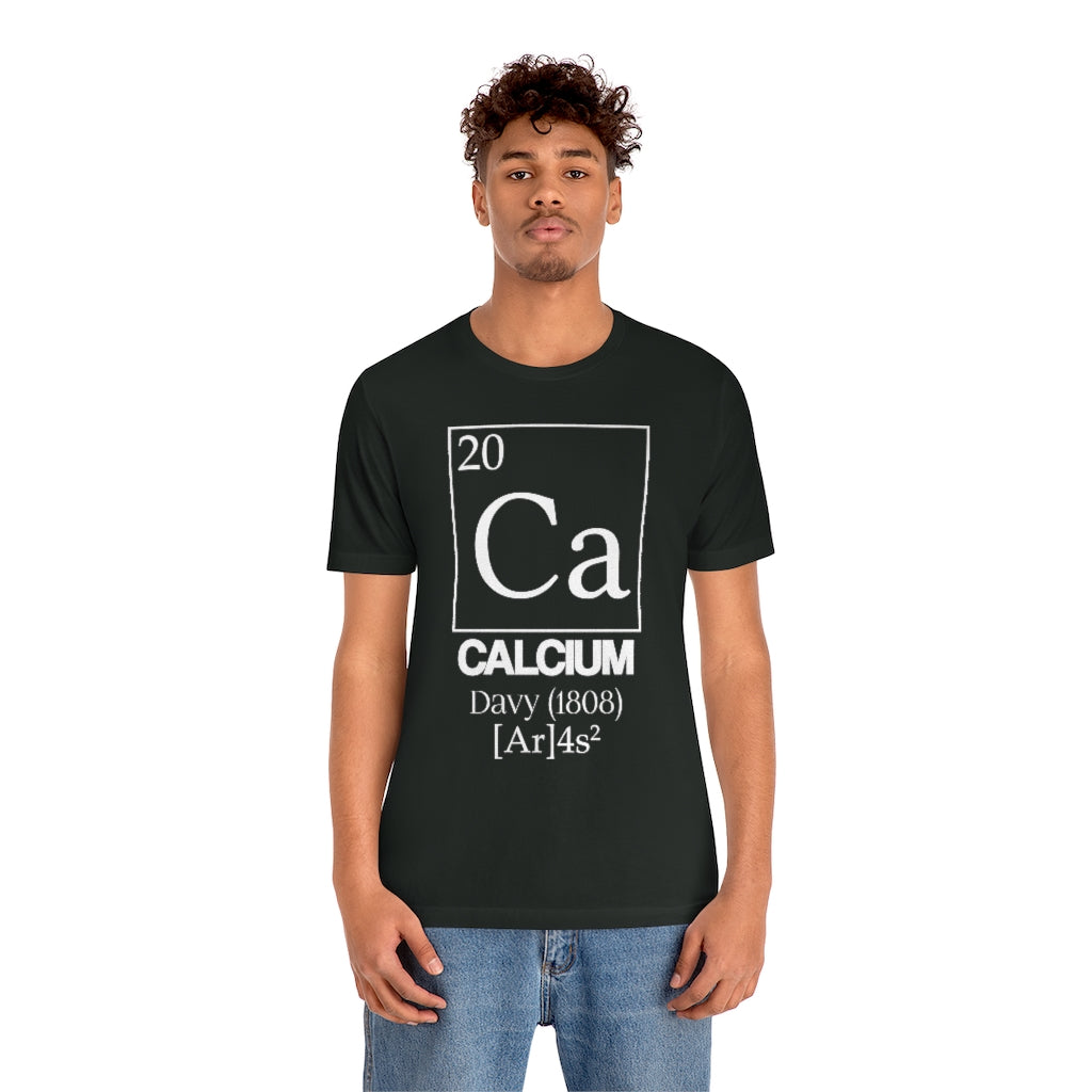 Calcium Element-20 T-Shirt, by Aardvark Dreams [Elementwear]