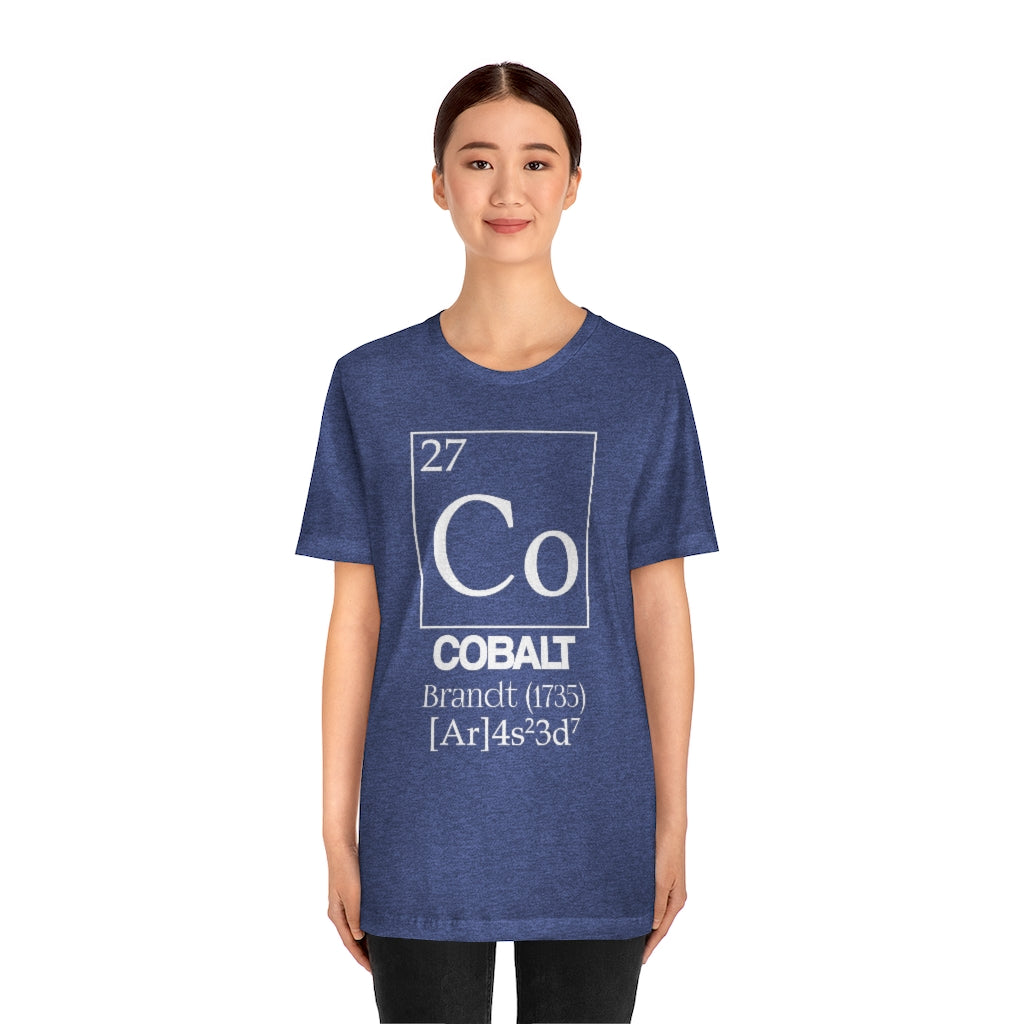 Cobalt Element-27 T-Shirt, by Aardvark Dreams [Elementwear]