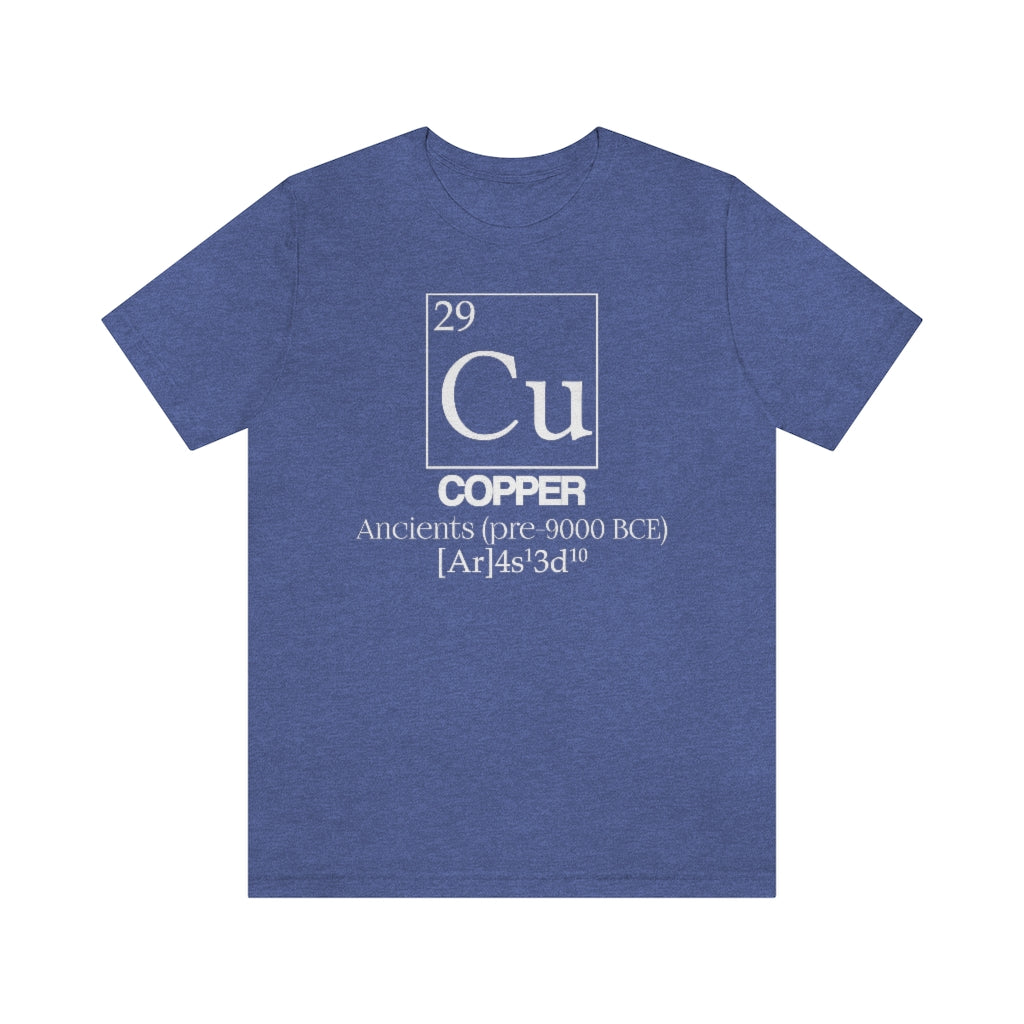 Copper Element-29 T-Shirt, by Aardvark Dreams [Elementwear]