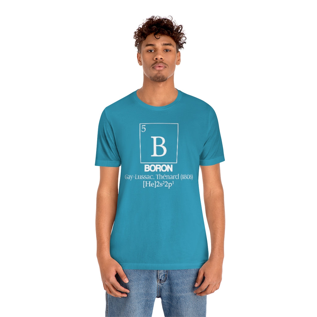 Boron Element-5 T-Shirt, by Aardvark Dreams [Elementwear]