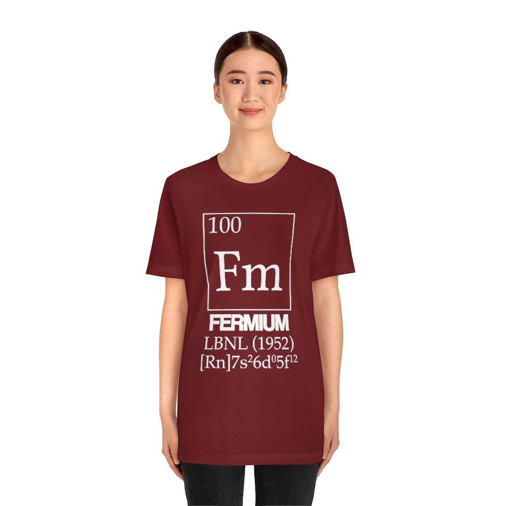 Fermium Element-100 T-Shirt, by Aardvark Dreams [Elementwear]