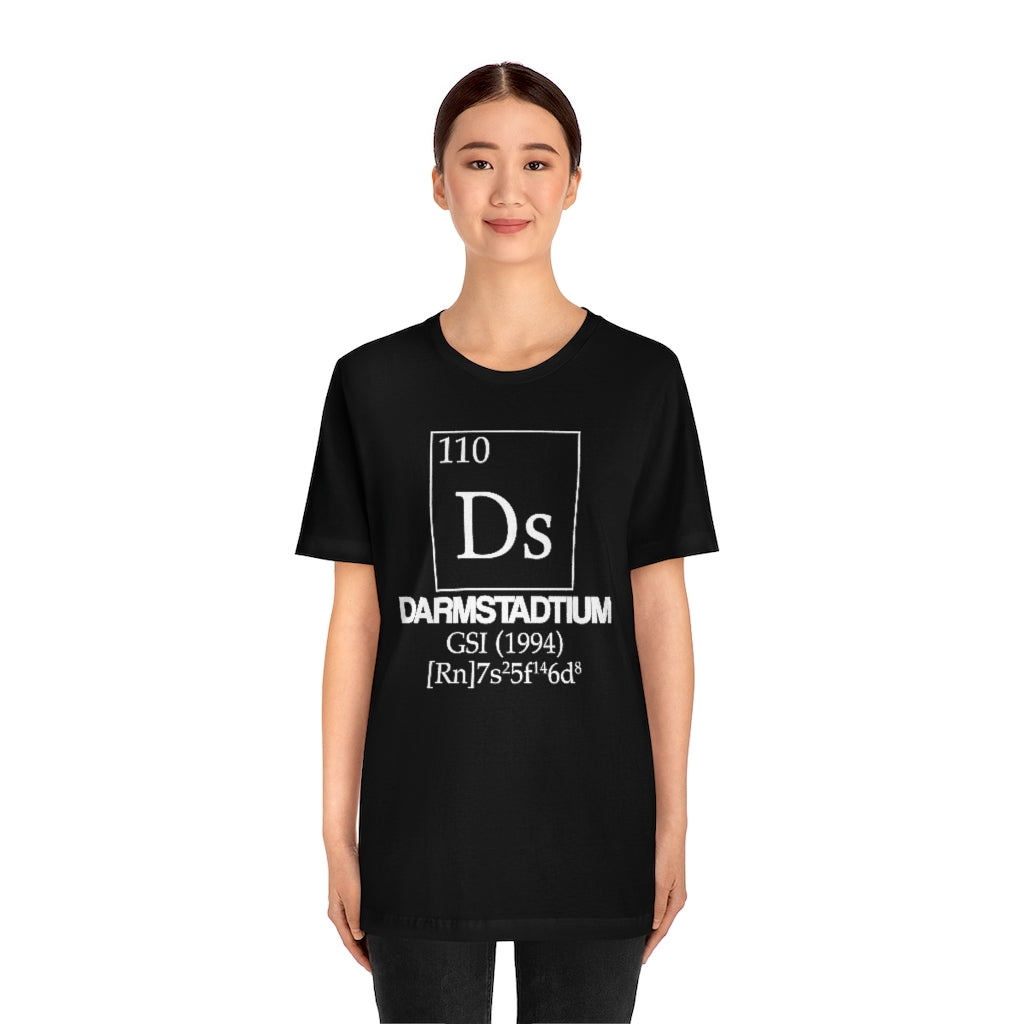 Darmstadtium Element-110 T-Shirt, by Aardvark Dreams [Elementwear]