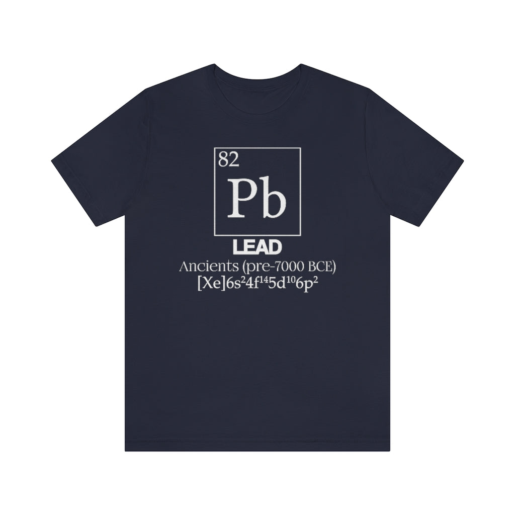 Lead Element-82 T-Shirt, by Aardvark Dreams [Elementwear]