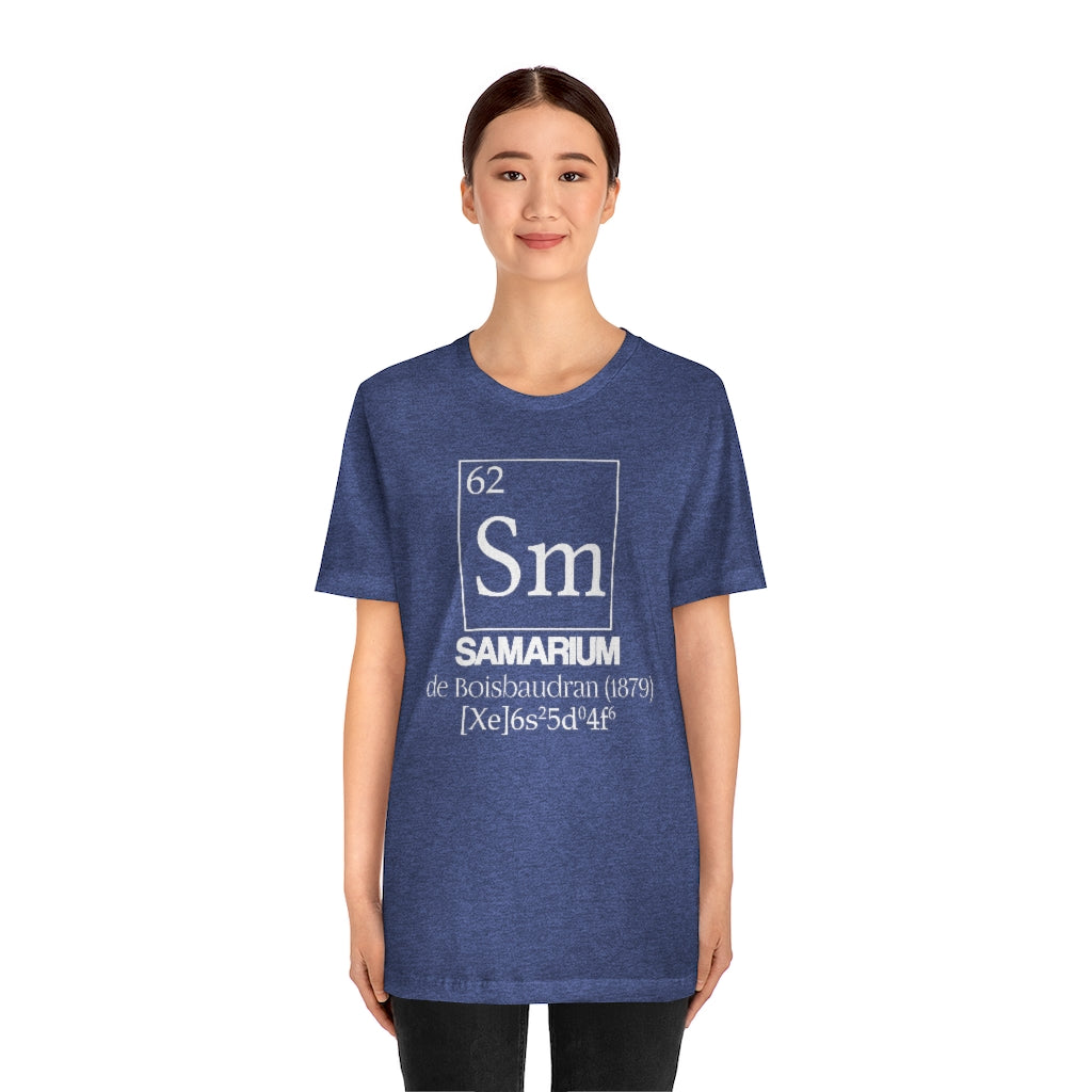 Samarium Element-62 T-Shirt, by Aardvark Dreams [Elementwear]