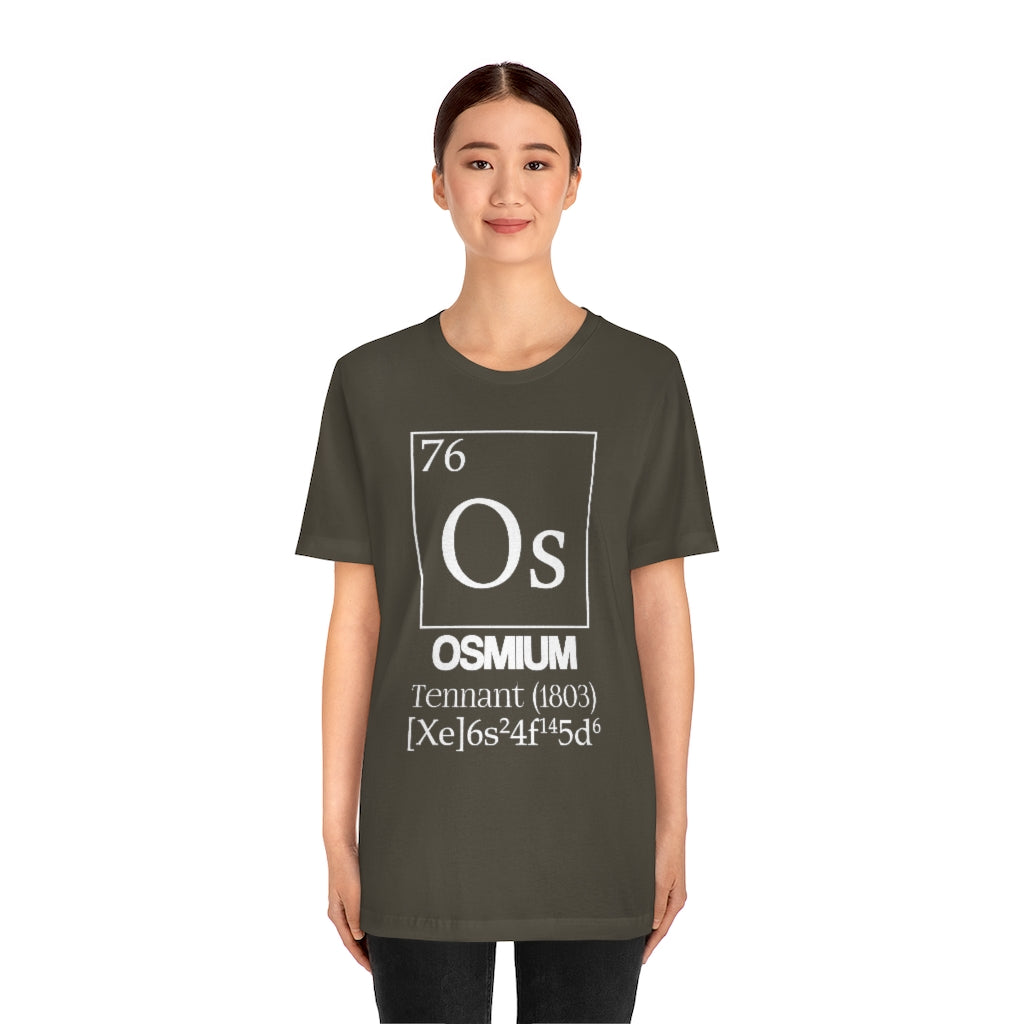 Osmium Element-76 T-Shirt, by Aardvark Dreams [Elementwear]