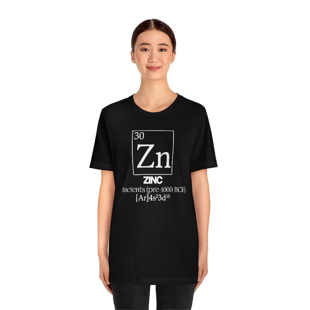 Zinc Element-30 T-Shirt, by Aardvark Dreams [Elementwear]