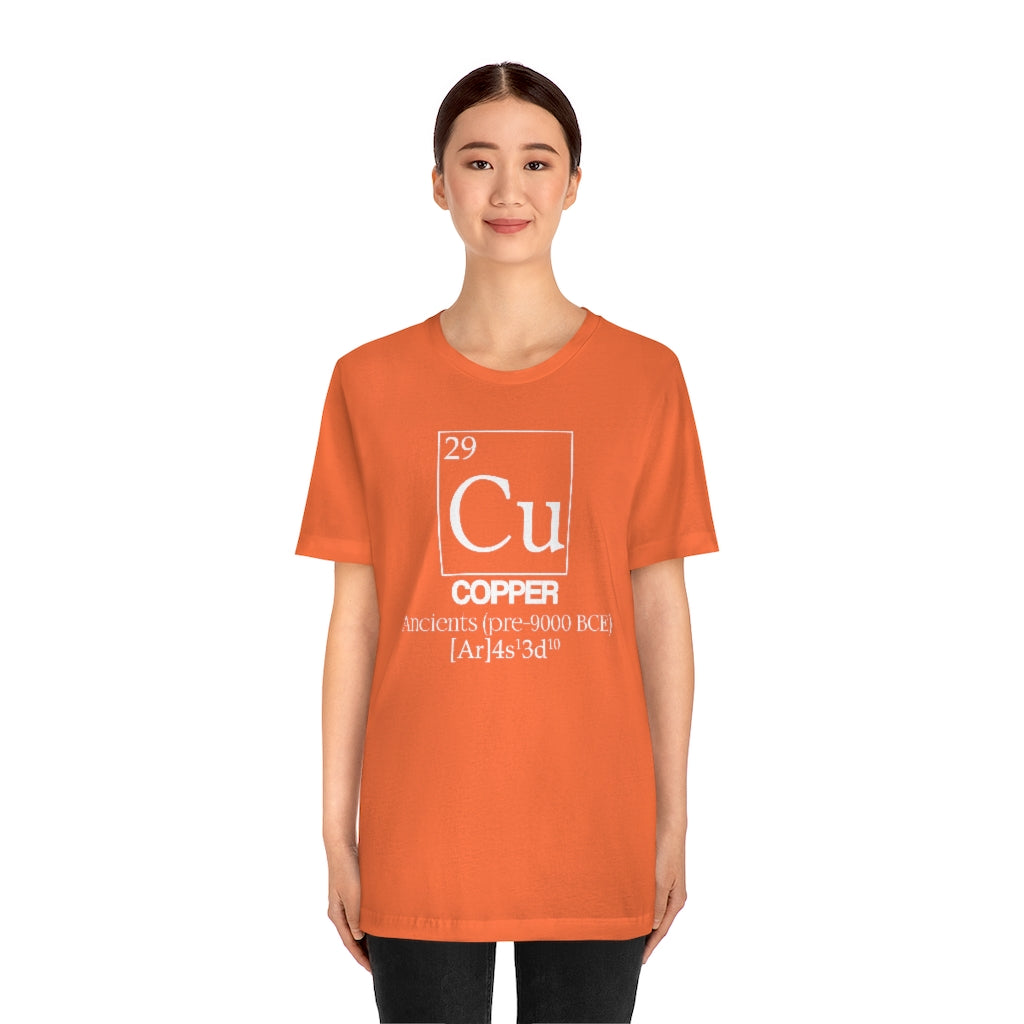 Copper Element-29 T-Shirt, by Aardvark Dreams [Elementwear]