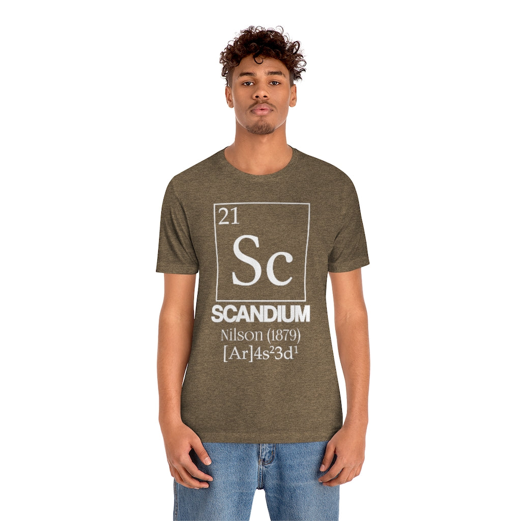 Scandium Element-21 T-Shirt, by Aardvark Dreams [Elementwear]