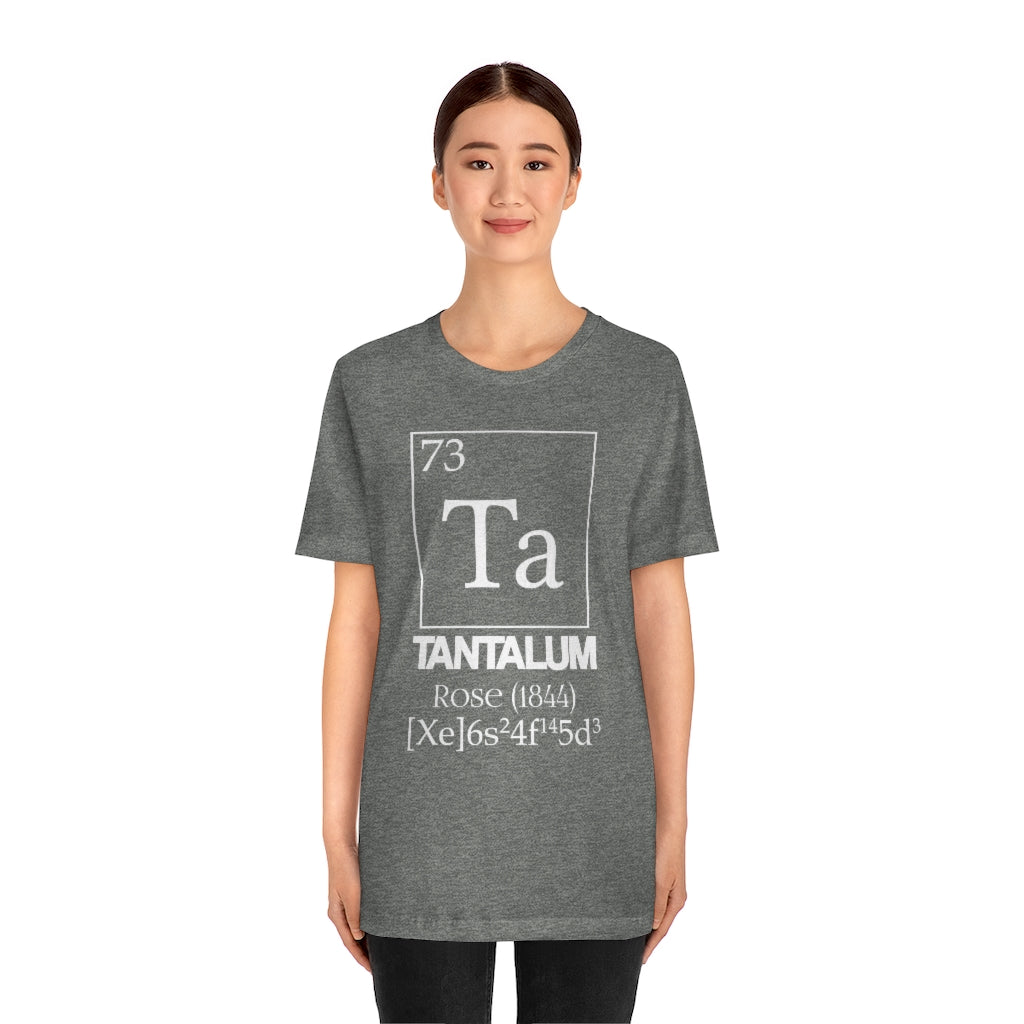 Tantalum Element-73 T-Shirt, by Aardvark Dreams [Elementwear]