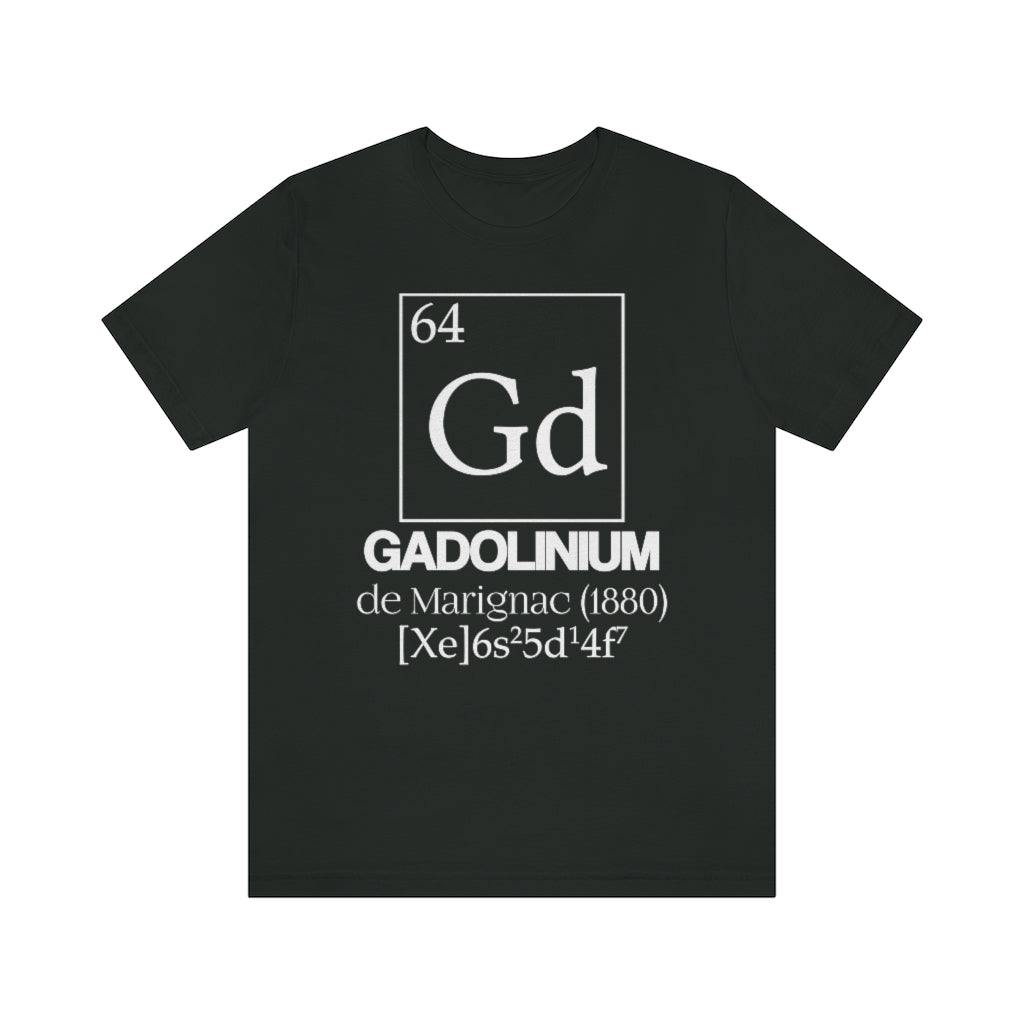 Gadolinium Element-64 T-Shirt, by Aardvark Dreams [Elementwear]