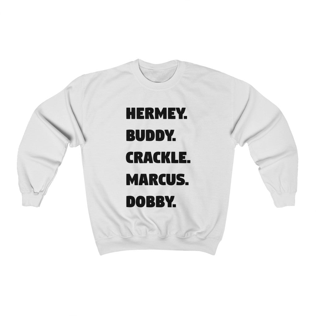 Christmas: Famous Elves Crewneck Sweatshirt