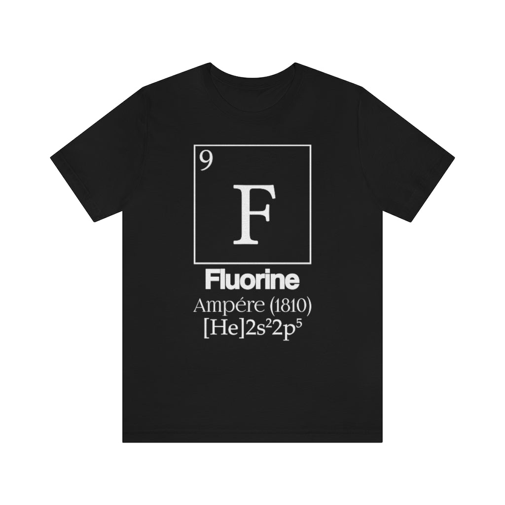 Fluorine Element-9 T-Shirt, by Aardvark Dreams [Elementwear]