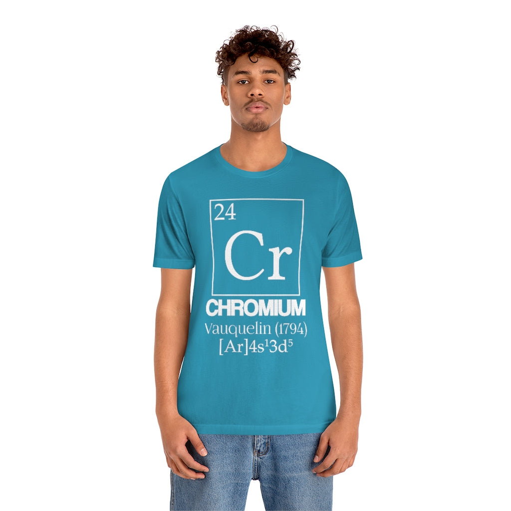 Chromium Element-24 T-Shirt, by Aardvark Dreams [Elementwear]