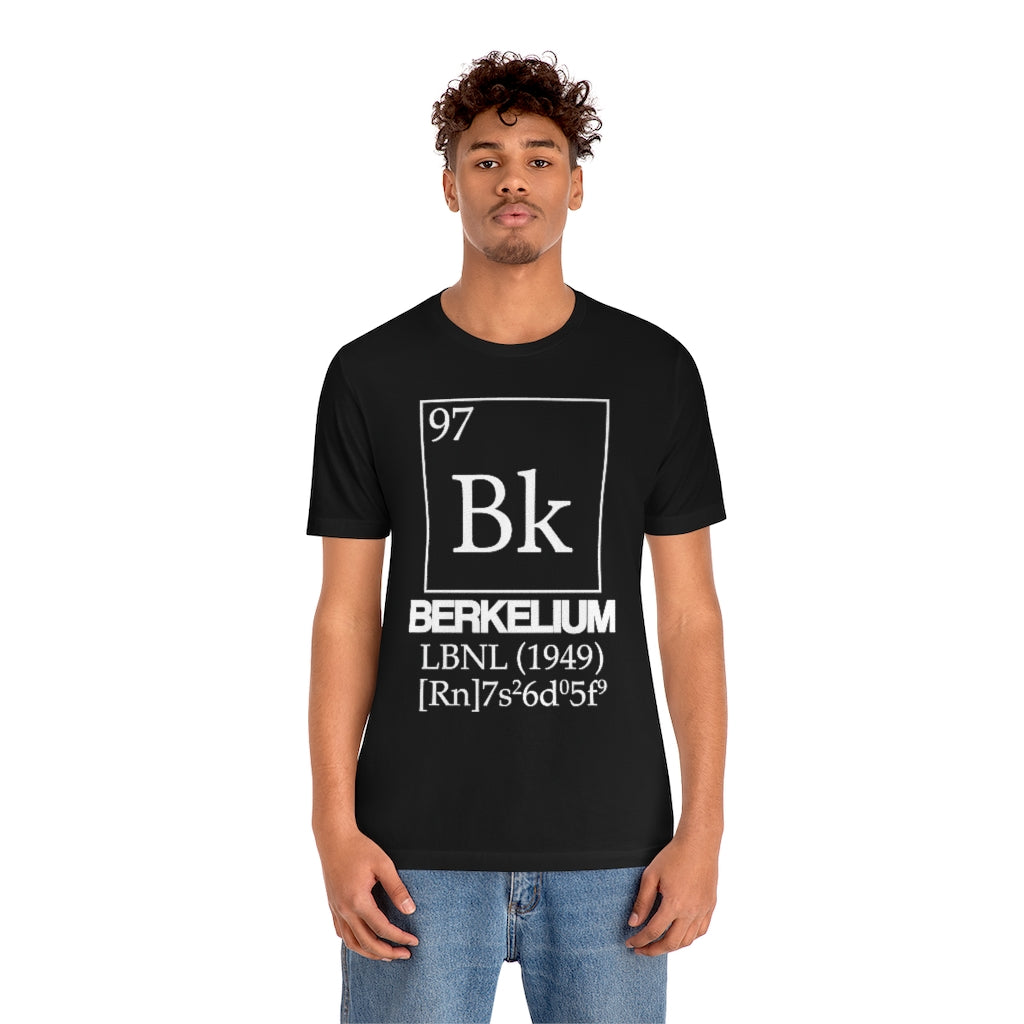 Berkelium Element-97 T-Shirt, by Aardvark Dreams [Elementwear]