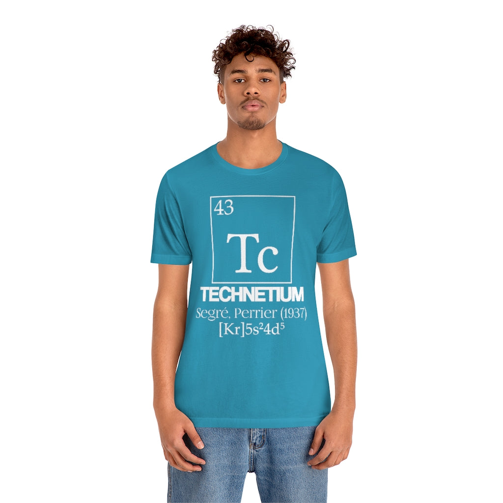 Technetium Element-43 T-Shirt, by Aardvark Dreams [Elementwear]