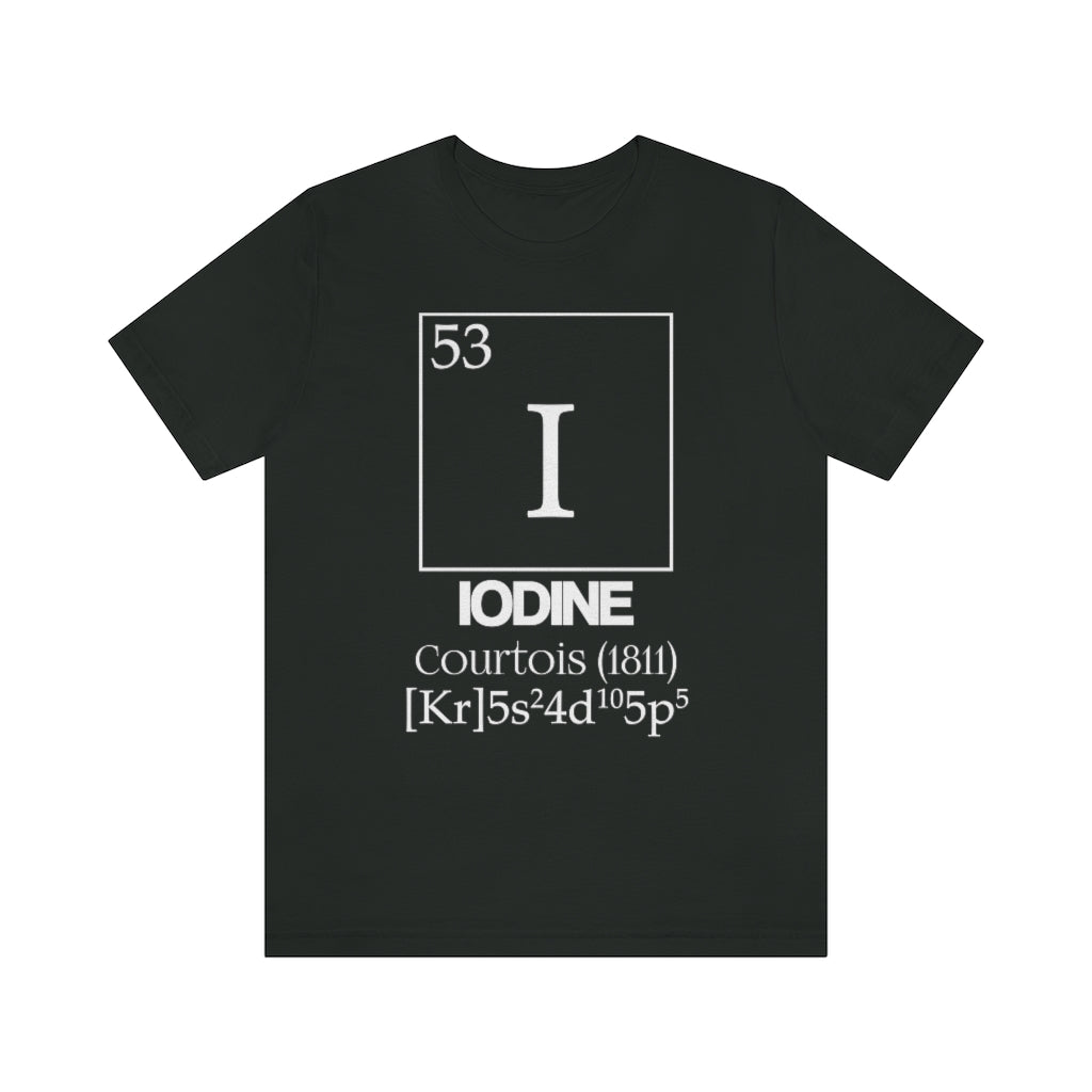 Iodine Element-53 T-Shirt, by Aardvark Dreams [Elementwear]