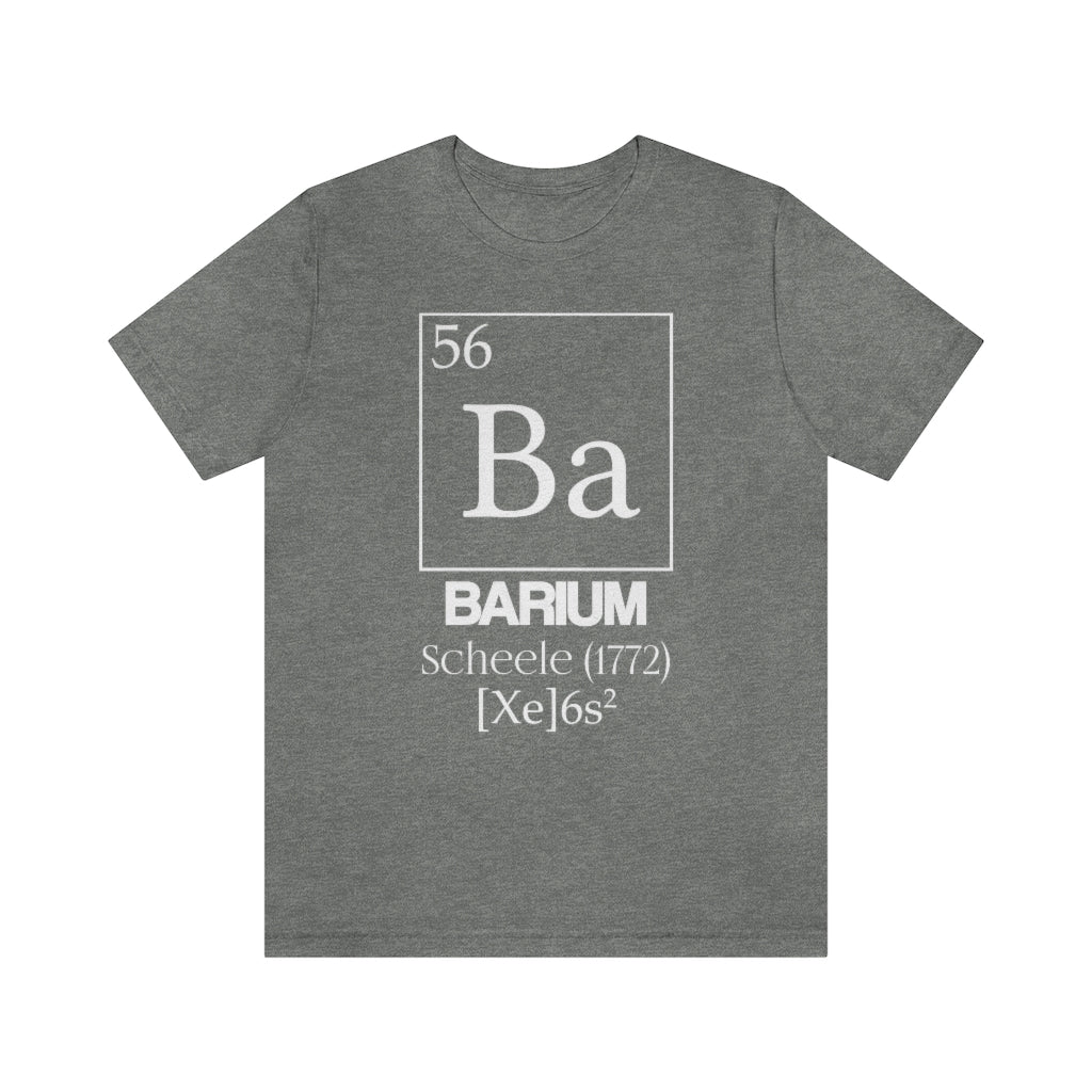 Barium Element-56 T-Shirt, by Aardvark Dreams [Elementwear]