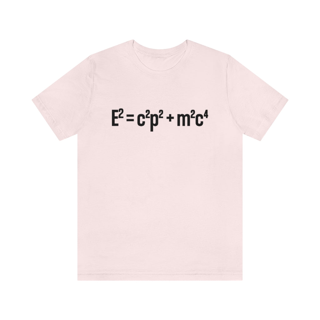 Relativistic Energy Equation T-Shirt, by Aardvark Dreams